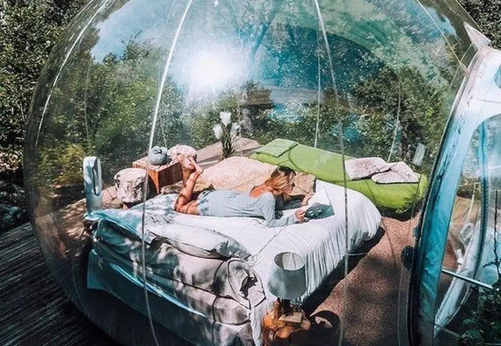 pop up transparent tent